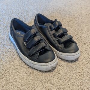 Keds Women's Black Triple Strap Sneakers, Size 6